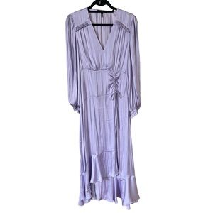 MAJE Maxi Peasant Dress